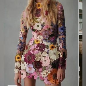 Taylor Swift Dupe Flower Dress NWT size M